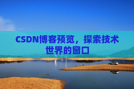 CSDN博客预览，探索技术世界的窗口